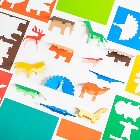 40 Sheets Dual-Color Cardstock - Letter Size 10 Color Pairs (20 Colors) 180gsm/65lb Card Paper Subtle Front Back Different Shades UAP33MX40 in Saudi Arabia
