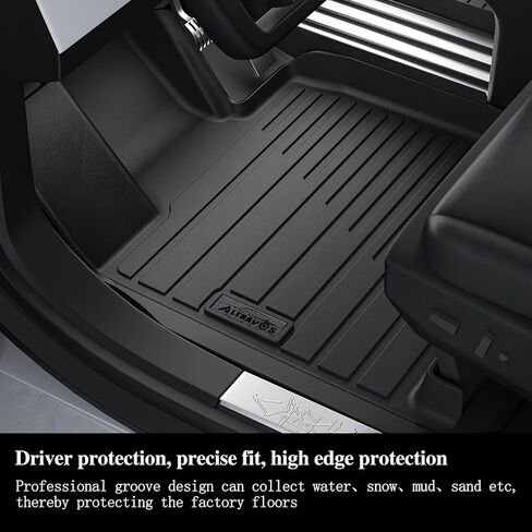 Floor Mats & Trunk Mat with Backrest Set for 2021-2024 2025 Chevrolet/Chevy Suburban 7 Seats (2 Row Bucket Seats)/GMC Yukon XL(Only XL)/Cadillac Escalade ESV, TPE Car Floor Liners with Cargo Liner in Saudi Arabia