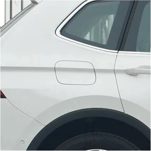Car Fuel Door Gas Tank Door Filler Lid Cover Flap Cap Black Compatible For VW Tiguan 2019 2020 2021 2022 2023 5NN809909 5NA809909(Sliver) in Saudi Arabia