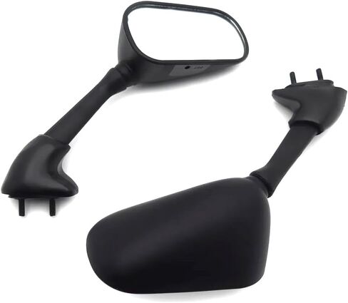 Motorcycle Rearview Mirrors OE Style Racing Mirrors Black for Yamaha YZF R1 1998-2008, YZF R6 1998-2007, YZF R6S 2006-2008 Direct Fit OEM Style（Left & Right​） in Saudi Arabia