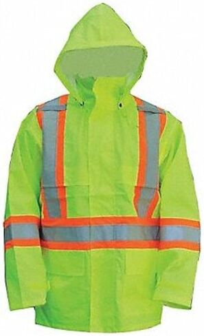 جاكت المطر المقاوم للماء 150D Hi-Vis من Viking Open Road ، أسود، 6323JB in Saudi Arabia
