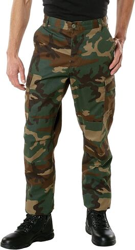 Rothco Relaxed Fit Zipper Fly BDU Pants, Coyote Brown, XL in Saudi Arabia