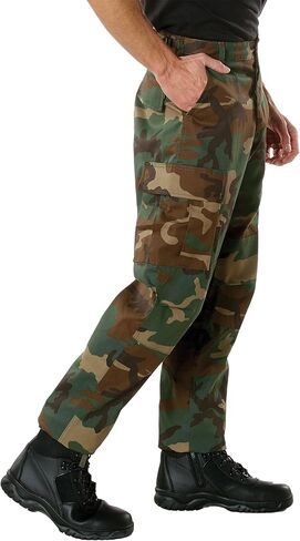 Rothco Relaxed Fit Zipper Fly BDU Pants, Coyote Brown, XL in Saudi Arabia