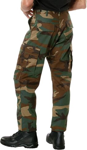 Rothco Relaxed Fit Zipper Fly BDU Pants, Coyote Brown, XL in Saudi Arabia