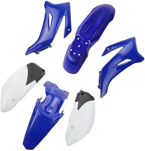 هدية الدراجة النارية لـ Yama&ha TTR110 TTR 125 2008 2009 2010 2011 2012 2013 2014 2015 & 110-200CC طقم هيكل الدراجة الترابية، أسود in Kuwait