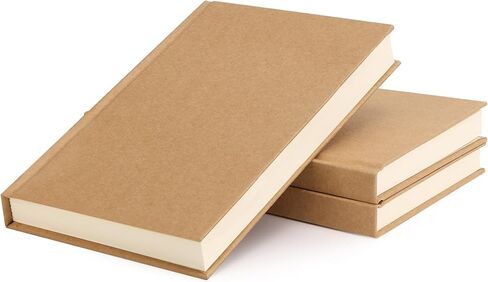 EOOUT 6 Pack White Hardcover Blank Book 6x8 Inch, 40 Pages Hardcover Blank Book for Kid to Write Stories Draw Sketch, Unlined Thick Perforated Pages in Kuwait