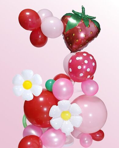 NeoVita Christmas Balloons Garland Arch Kit, 133PCS Red Green White Xmas Balloons Different Sizes 18 12 5 Inch with Candy,Cane,Star Foil Balloons for Christmas Party Decorations Indoor in Saudi Arabia
