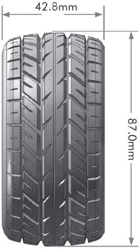 إطارات Louise RC LT3188SB St-Rocket 1/16 Stadium Truck Tire 12mm Hex Soft Mtnd On Blk(2) in Kuwait