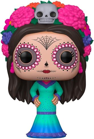 Funko Pop! Icon: Dia De Los Muertos - La Catrina (Azul) - Collectable Vinyl Figure - Gift Idea - Official Merchandise - Toys for Kids & Adults - Movies Fans - Model Figure for Collectors in Saudi Arabia