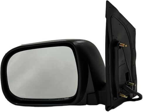 Driver Side View Mirror Compatible with 2004-2010 For Toyota Sienna Manual Folding Non-heated Power adjustment Black Left Outside Exterior Mirror TO1320201 in Kuwait