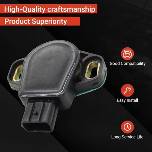 مستشعر موضع الخانق 16402REJW01 متوافق مع Honda CR-V 2002-2006 Element 2003-2006 Accord 2003-2005 Acura RSX 2002-2006 يستبدل 16402REJ003 16402PWA003 HAJT6HRK TPR101 in Kuwait