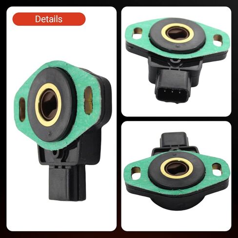 مستشعر موضع الخانق 16402REJW01 متوافق مع Honda CR-V 2002-2006 Element 2003-2006 Accord 2003-2005 Acura RSX 2002-2006 يستبدل 16402REJ003 16402PWA003 HAJT6HRK TPR101 in Kuwait
