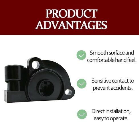 Car Throttle Position Sensor, Vehicle TPS Accelerator Pedal Fuel Idle Air Control Valve Sensor, OEM# 17087400 17088026 17111815 Replacement, Automobiles Gas Engine Accessories in Saudi Arabia