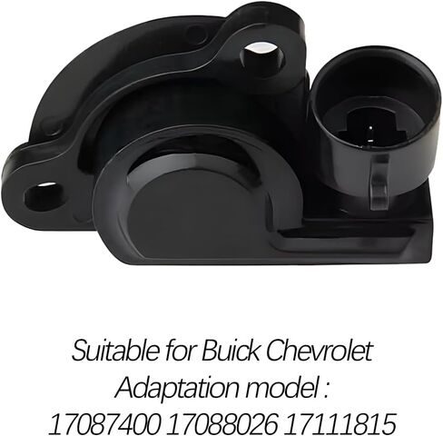 Car Throttle Position Sensor, Vehicle TPS Accelerator Pedal Fuel Idle Air Control Valve Sensor, OEM# 17087400 17088026 17111815 Replacement, Automobiles Gas Engine Accessories in Saudi Arabia