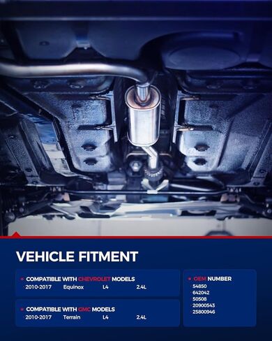 KAX Front Catalytic Converter Kit Direct-Fit Fits for Chevy Cruze 2011 2012 2013 2014 2015, Sonic 2012-2017, Cruze Limited 2016, L4 1.8L Catalyst Converter OE# 16657 641449 50511 - EPA Compliant in Saudi Arabia