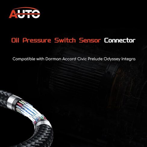 VTEC Solenoid Plug Pigtail Wire Harness Power Steering Oil Pressure Switch Sensor Connector Compatible with Dorman Accord Civic Prelude Odyssey Integra 645-203 2Pack in Saudi Arabia