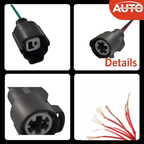 VTEC Solenoid Plug Pigtail Wire Harness Power Steering Oil Pressure Switch Sensor Connector Compatible with Dorman Accord Civic Prelude Odyssey Integra 645-203 2Pack in Saudi Arabia