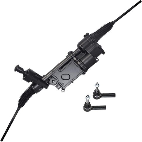 Detroit Axle - 3pc Rack and Pinion Kit for 2013-2018 Ram 1500 [5 Lug] Complete Electronic Power Steering Rack and Pinion Outer Tie Rods 2014 2015 2016 2017 Replacement in Saudi Arabia