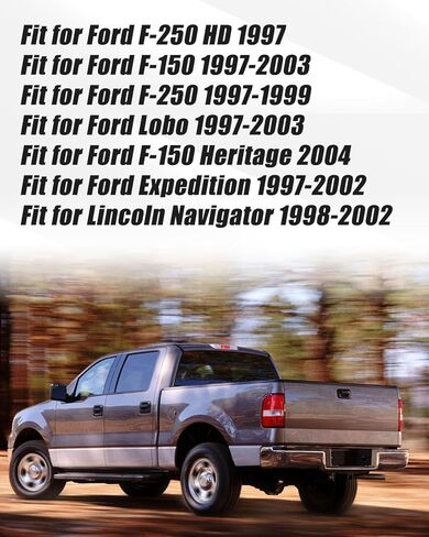42623 42625 ذراع ممسحة الزجاج الأمامي الأمامي الأيسر الأيمن مناسب لفورد F-150 F-250 إكسبيديشن لوبو لينكولن بلاكوود نافيجيتور 1997-2004 استبدال F65Z17526BA F85Z17526AA، زوج واحد in Saudi Arabia