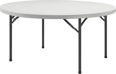 Lorell Banquet Table, 48 by 48 by 29-1/4-Inch, Platinum in Saudi Arabia