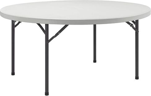 Lorell Banquet Table, 48 by 48 by 29-1/4-Inch, Platinum in Saudi Arabia