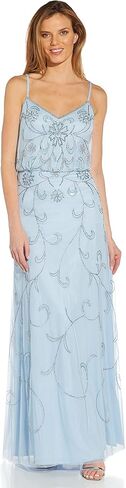 Adrianna Papell Women's Beaded Blouson Dress in Kuwait