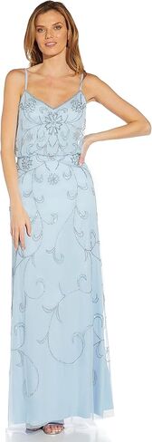 Adrianna Papell Women's Beaded Blouson Dress in Kuwait