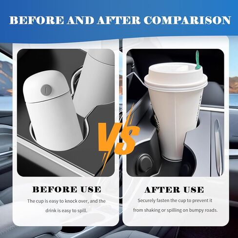 6PCS Upgraded Car Cup Holder Insert,Self-Adhesive Silicone Cup Holder Inserts for Car for Firmly Fixing Water Cups,Universal Anti-Slip Cars Cupholder Insert Cars Accessories in Saudi Arabia
