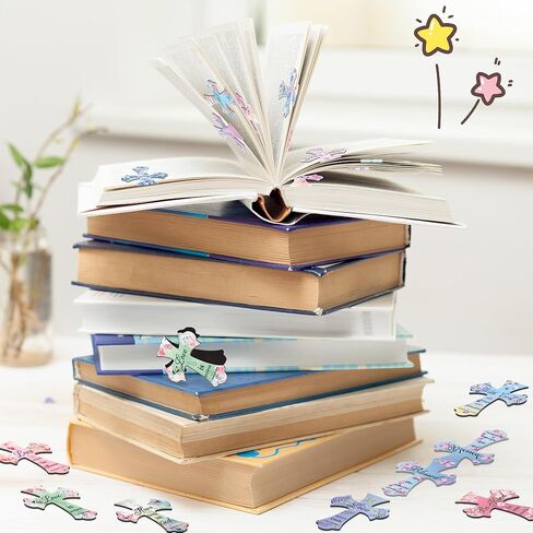 50 حزمة من الإشارات المرجعية المغناطيسية، إشارات مرجعية مسيحية، إشارة مرجعية للكتاب المقدس للقراءة للنساء والرجال والأطفال، هدايا لمحبي كتب المعلمين، مقاطع مرجعية مغناطيسية دينية، علامات كتاب شخصية لطيفة (زهرة) in Saudi Arabia