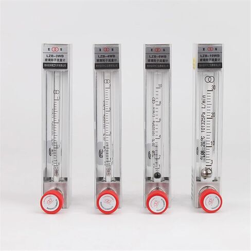 LZB Panel Gas Air Flowmeter Rotameter With Control Valve(Gas,0.7-7LPM) in Saudi Arabia