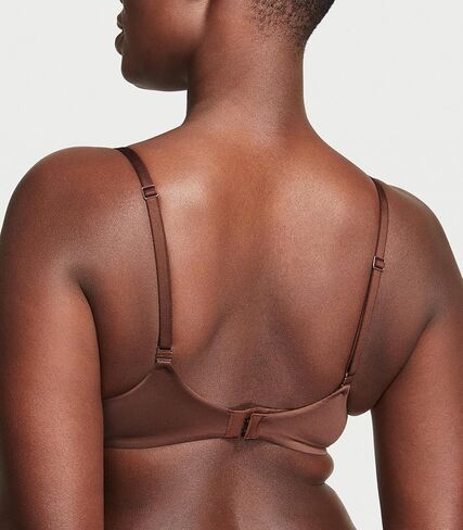 Victoria's Secret Everyday Comfort T Shirt Demi Bra, Lace, Bras for Women, Body by Victoria Collection, Marzipan (32DD) in Saudi Arabia