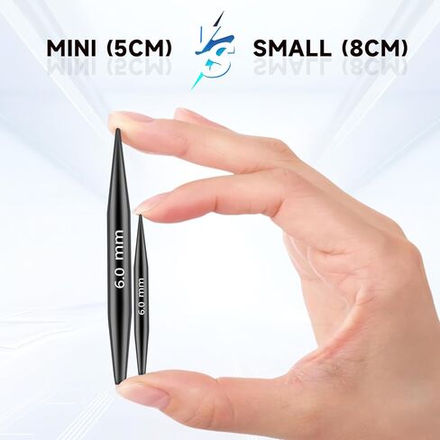 مجموعة إبر الحياكة الدائرية، 13 زوجًا من إبرة دائرية دائرية من الألومنيوم قابلة للتبديل للحياكة، تتضمن إبر الحياكة المعدنية المصنوعة من الألومنيوم 4 كابلات وإكسسوارات وحقيبة تخزين (ذهبي وردي) in Kuwait