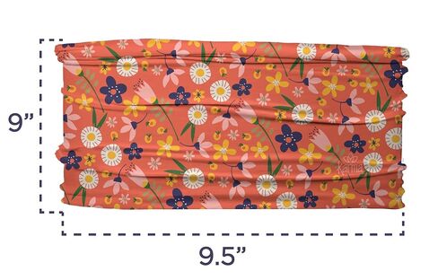 Karma Medium Headband B&W Floral in Kuwait