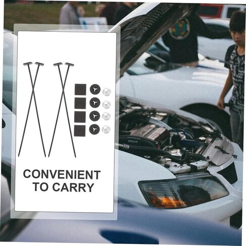 1set Automotive Air Conditioning Fan Mounting Kit Quick Release Skewer Easy Installation for Enhanced Cooling Efficiency Compatible Various Car Models for Upgrading Your Vehicle in Saudi Arabia