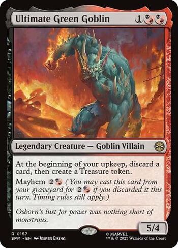 Ultimate Green Goblin MTG in Saudi Arabia