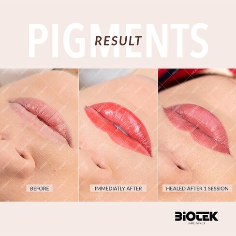 Biotek Lip Pigment for Permanent Makeup - Bright Hot Pink Lip Color - Made in Italy - Bite 0,24 fl.oz. in Saudi Arabia