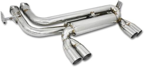 DNA MOTORING CBE-MU-E46M3 Axle Back Exhaust System [Compatible with 99-06 BMW E46 M3] in Saudi Arabia