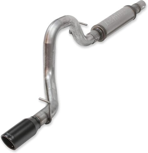 طقم عادم Flowmaster 717880 FlowFX Cat-Back مقاس 2.5 بوصة 409 من الفولاذ المقاوم للصدأ 3.5 بوصة معطف سيراميك أسود طرف من الفولاذ المقاوم للصدأ متوافق مع 1997-1999 Jeep Wrangler TJ 2.5L 4.0L in Kuwait