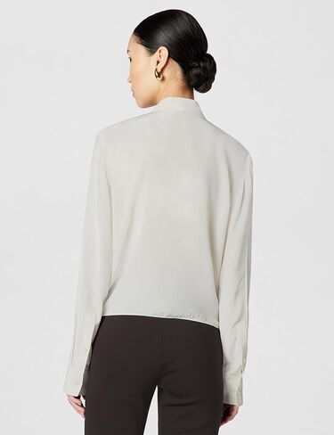 Theory Women's Button-Down Tie-Waist Blouse in Saudi Arabia