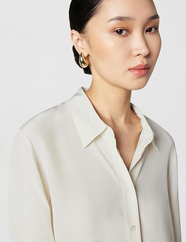 Theory Women's Button-Down Tie-Waist Blouse in Saudi Arabia
