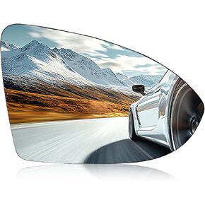 Passenger Right Side Mirror Glass Compatible With Volkswagen VW 2015-2021 Golf Golf GTI 2019-2021 Jetta 2017-2019 Golf Alltrack 2015-2019 Golf R Golf SportWagen Right Side Mirror Convex Glass in Saudi Arabia