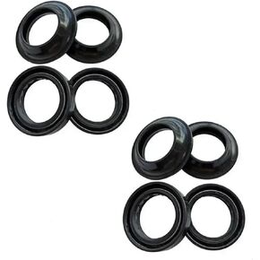 35x48x11 الجبهة صدمة شوكة المثبط مانع تسرب زيت العمود 35 48 غطاء غبار ل SH300 جميع الإصدارات SH 300 2007-2022 2021 20 (4 قطعة غطاء 4 قطعة) in Kuwait