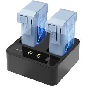 ISDT 72W Battery Charger for DJI Mini 5 4 3 Pro Drone Dual Port Intelligent Fast Charging Hub with Multiple Modes, GaN Tech & App Control Accessories for Mini 4/3 Pro 50 Mins Full Charge in Saudi Arabia