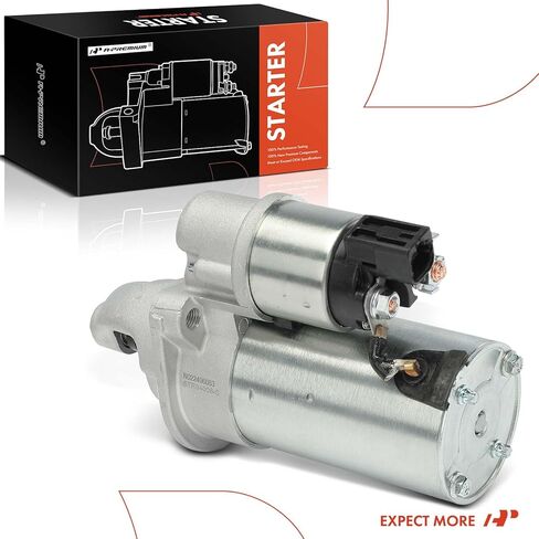 A-Premium Starter Motor Compatible with Hyundai Tucson 2010-2015, Sonata 2015-2019, Santa Fe Sport 2017-2018 & Kia Optima Sorento 2016-2020, 2.0L 2.4L, 12V 1.2 KW 10-Teeth Clockwise in Saudi Arabia