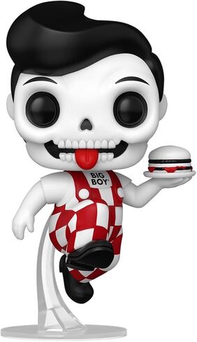 فانكو بوب! أيقونات الإعلان: Bob's Big Boy - Skull Bob - شخصية الفينيل القابلة للتجميع - فكرة هدية - البضائع الرسمية - ألعاب للأطفال والكبار - عشاق أيقونات الإعلانات - شخصية نموذجية لهواة الجمع والعرض in Saudi Arabia