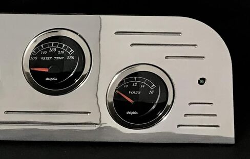 دولفين مقاييس 1967 1968 1969 1970 1971 1972 شاحنة 6 مقياس GPS داش لوحة العنقودية مجموعة أسود in Saudi Arabia