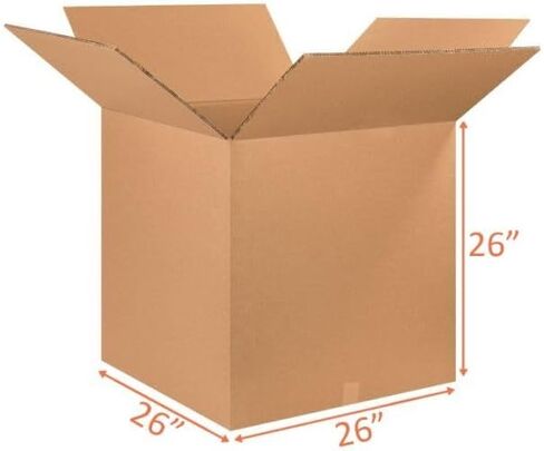 26x26x26 Double Wall Shipping and Packing Box (1 Pack) in Saudi Arabia