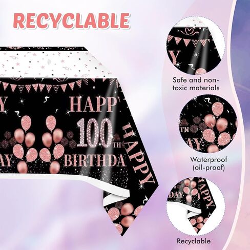 41Pcs 21st Birthday Party Supplies for 21 Years Tableware Table Decorations Plastic Tablecloth Rose Gold 21st Birthday Plates Napkins Dinnerware for Sweet Girls 21 Years Old Party Favor in Kuwait