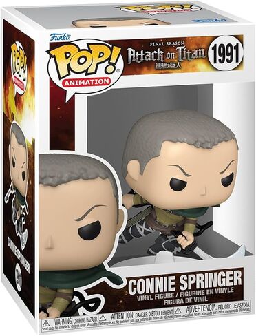 Funko Pop! Animation: Attack on Titan - Connie Springer - Collectable Vinyl Figure - Gift Idea - Official Merchandise - Toys for Kids & Adults - Anime Fans - Model Figure for Collectors and Display in Saudi Arabia