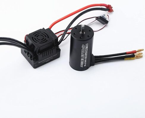 Waterproof 3670 2150KV, Waterproof 3670 2150KV Brushless Motor 120A Brushless ESC Combo Set for 1/8 Car Truck in Saudi Arabia